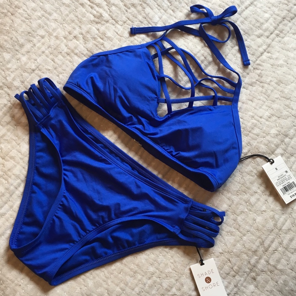 Blue Bikini Set